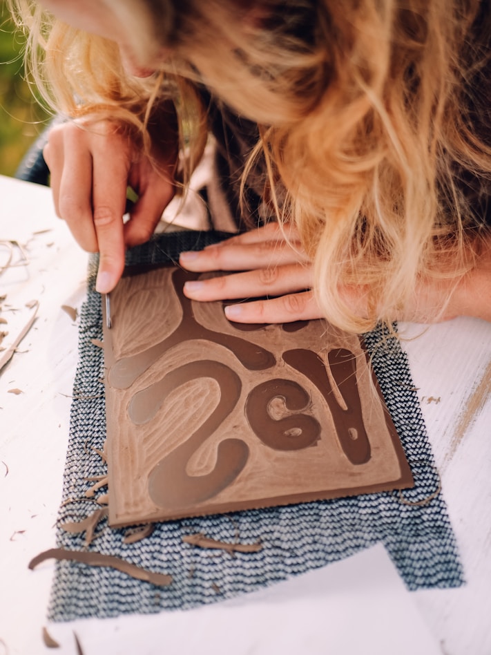 Linocut Carving Workshop
